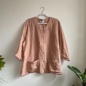 FLAX by Jeanne Engelheart - 100% linen - Free size / Large